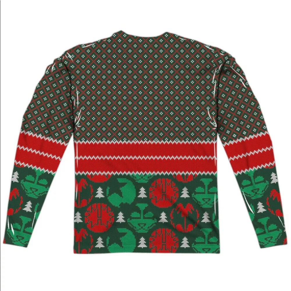 Kiss Kissmas Allover Print Sublimation Shirt - Picture 2 of 7